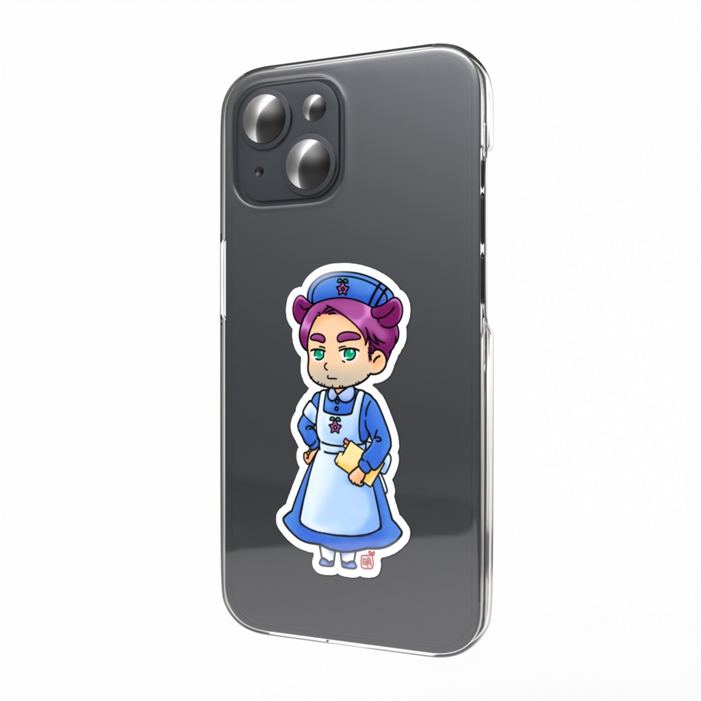 可愛いお仕事服シェーンステッカー