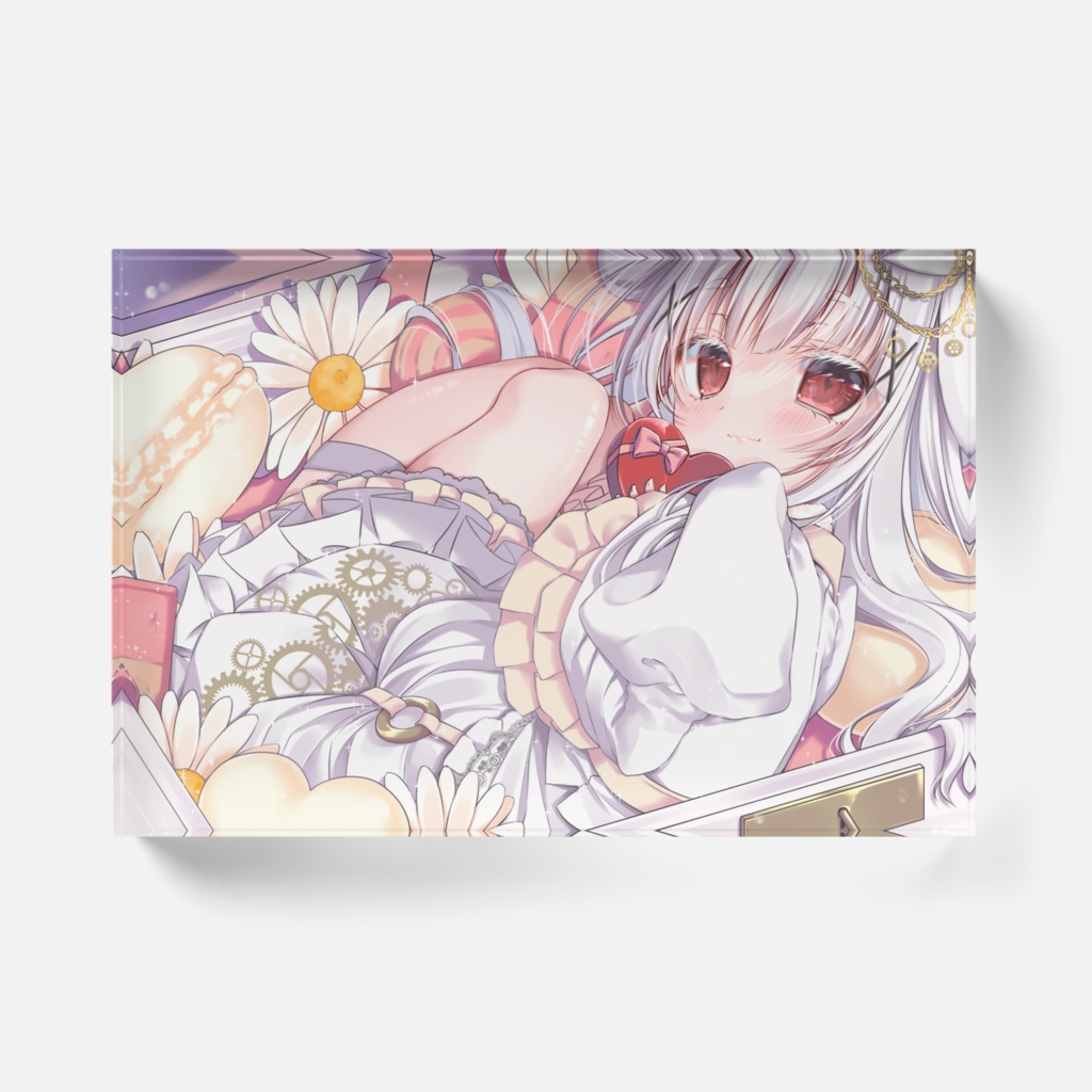 幽々代なゆ アクリルブロック