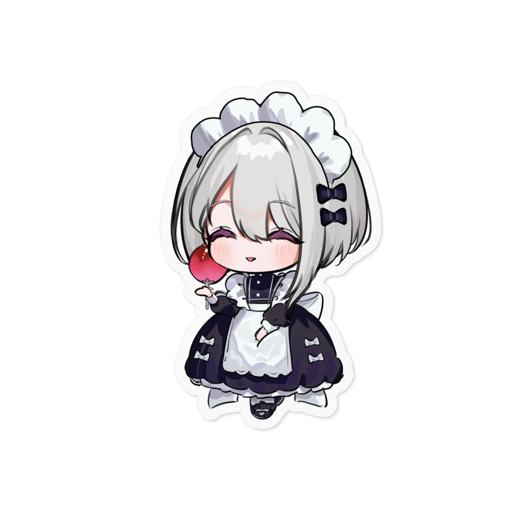 メイド姿アルフ ステッカー