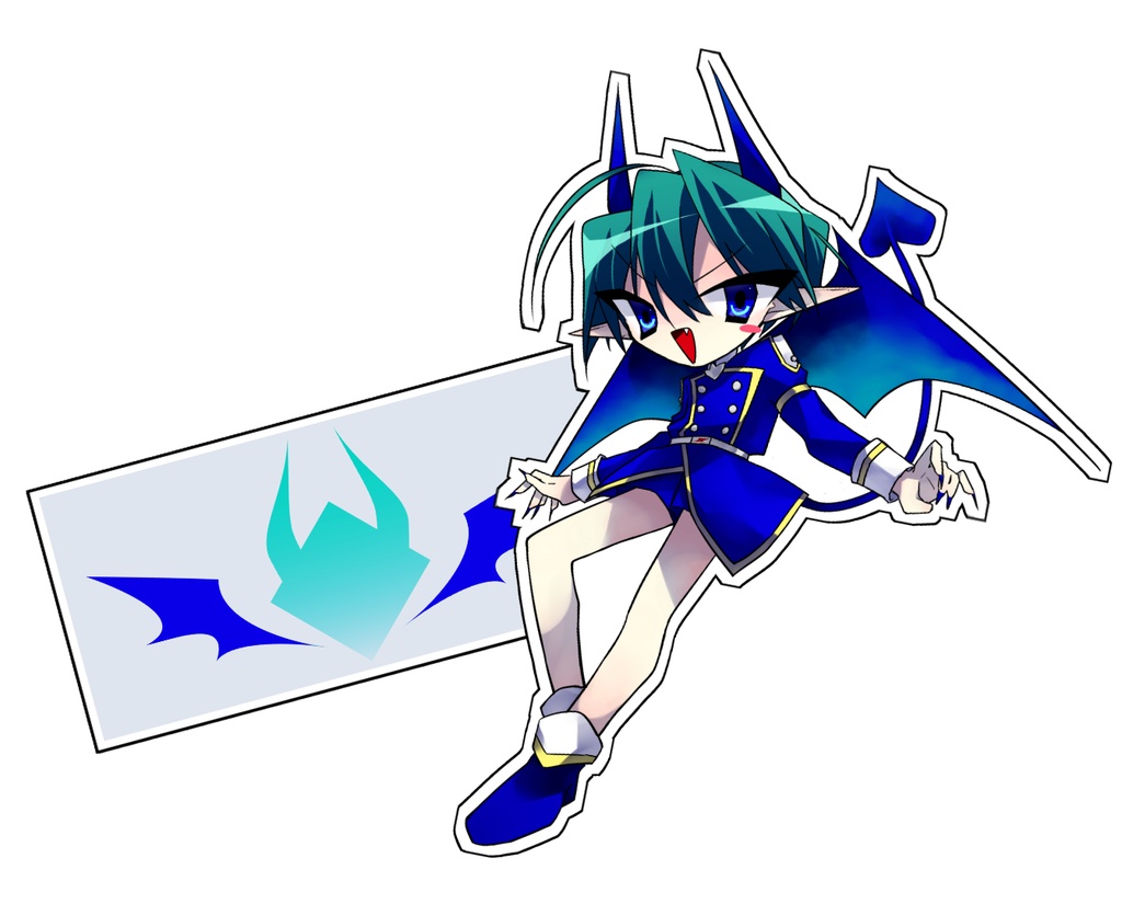 666歳少年悪魔Vtuberセト ステッカーセット