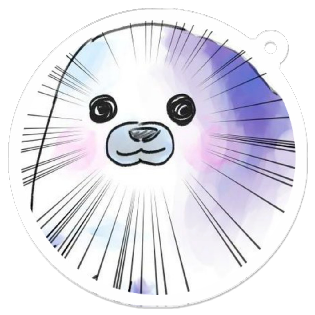 海豹キーホルダー