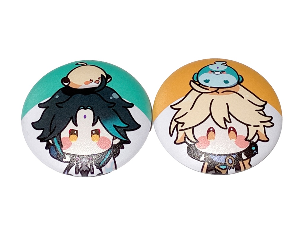 魈空ぷにぷに缶バッジ(2種セット)