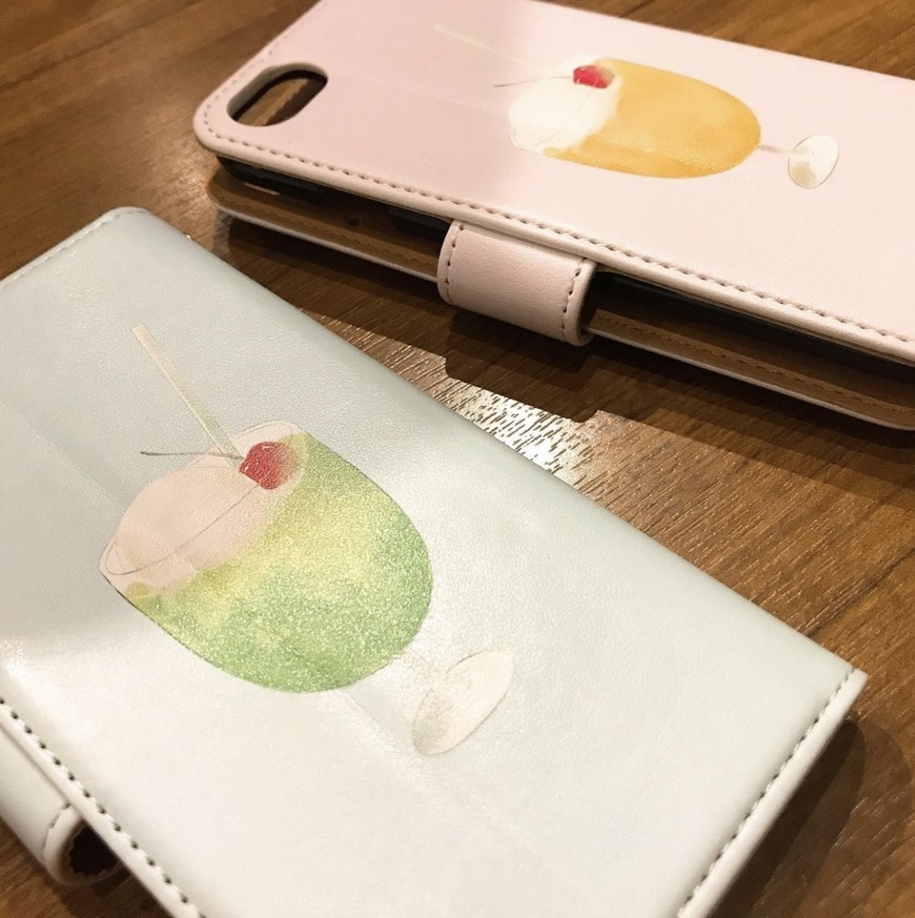 きらきら iPhoneケース手帳型