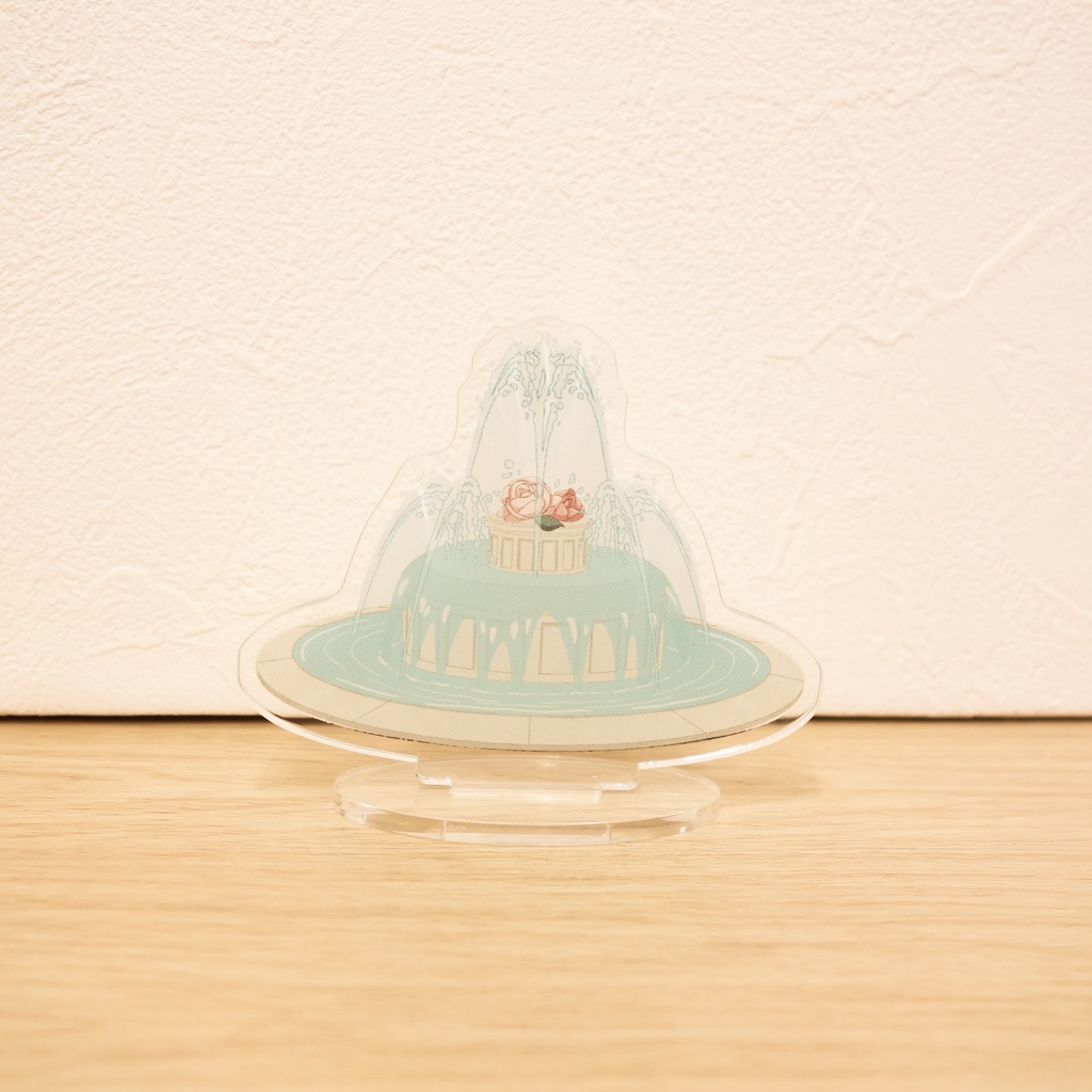 アクリル家具スタンド(豪華な噴水)