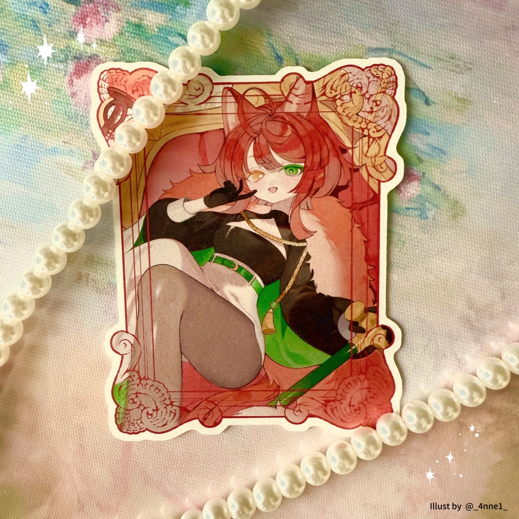 2周年記念のつもりがとっくに過ぎてた自立アクリル