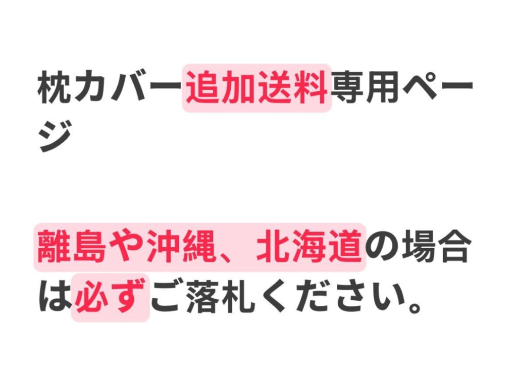 追加送料分専用リンク