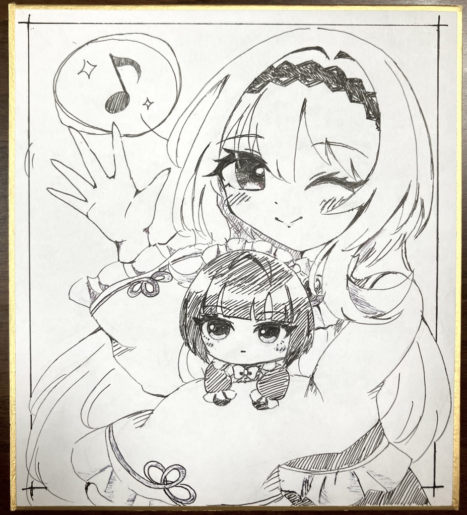 VelvetRose 色紙