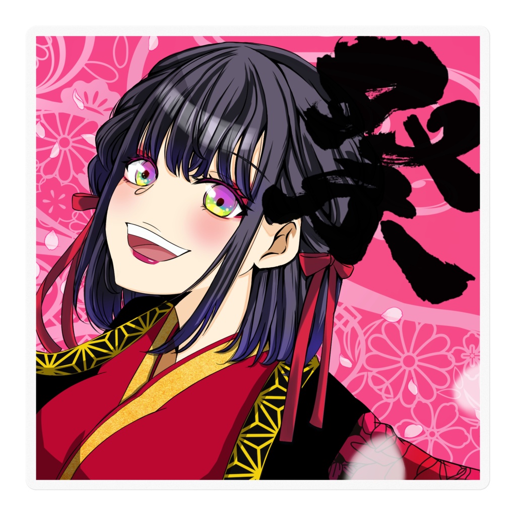 Kagura Yosakoi Girl #007 ステッカー