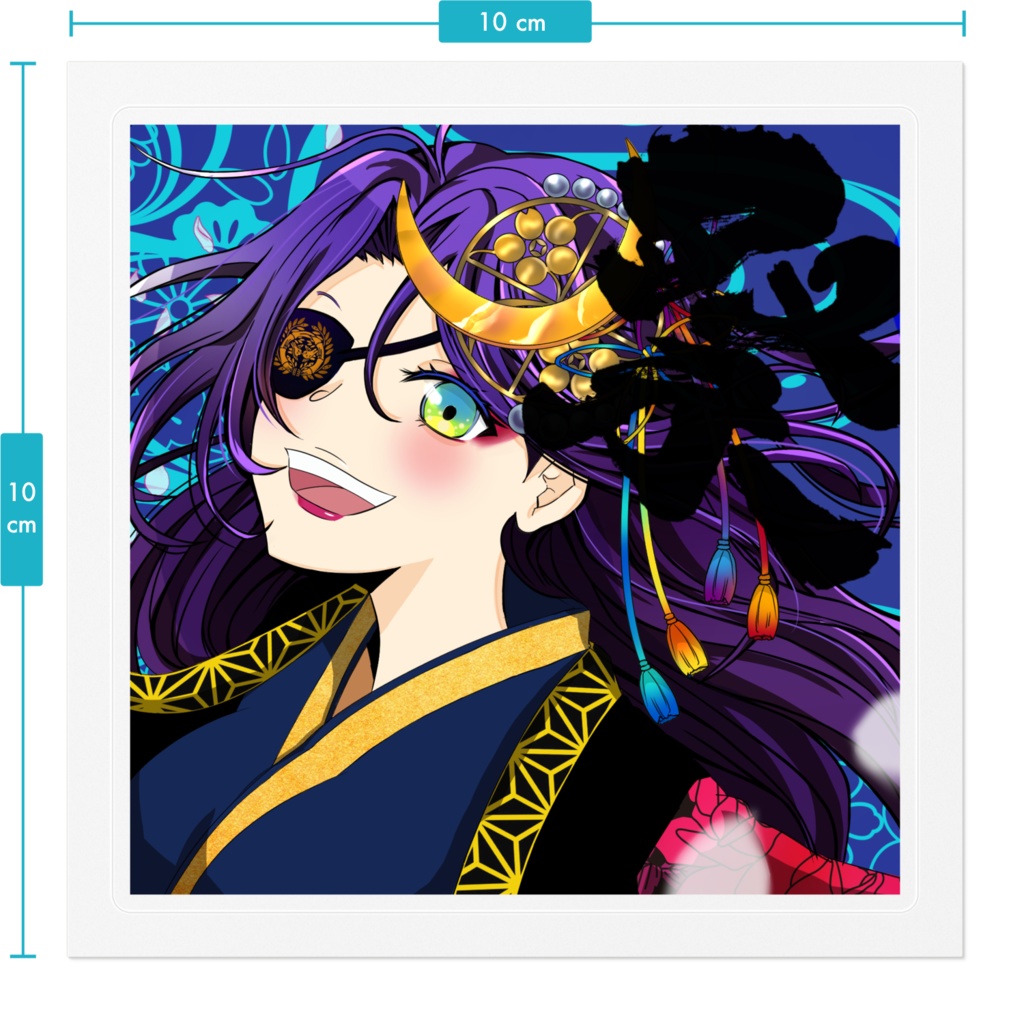 Kagura Yosakoi Girl #016 ステッカー