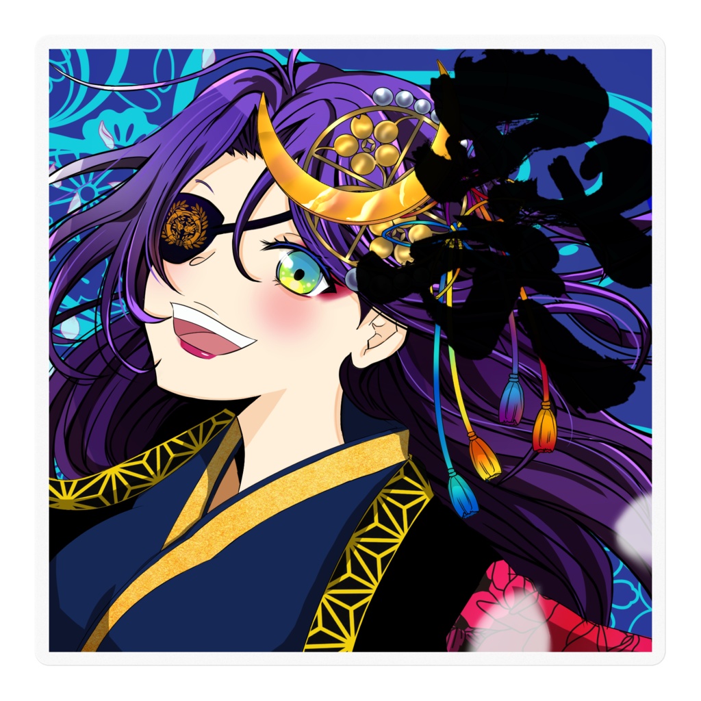 Kagura Yosakoi Girl #016 ステッカー