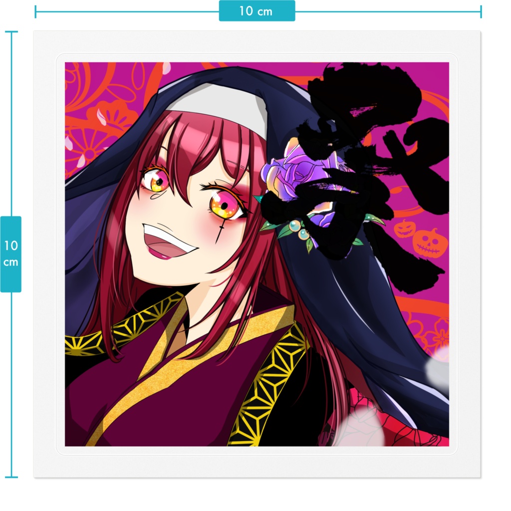 Kagura Yosakoi Girl #018 ステッカー