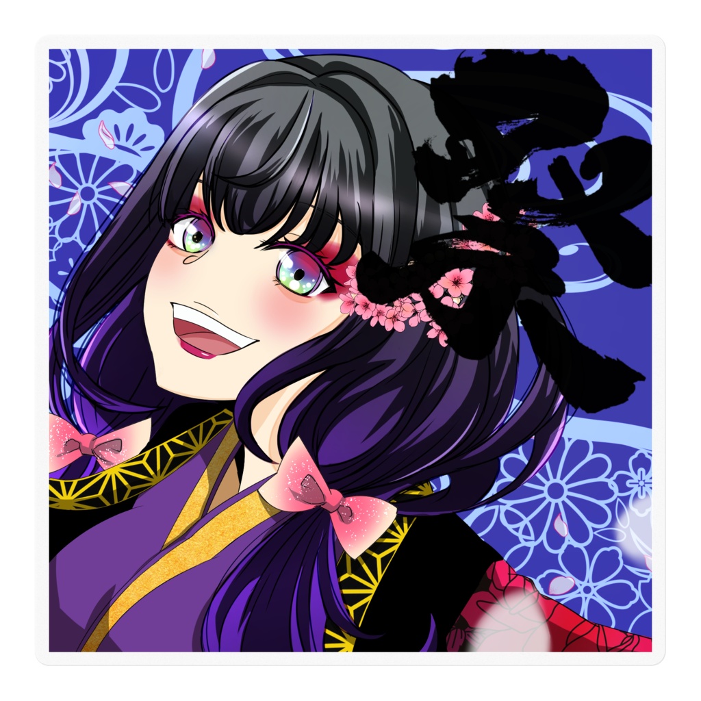 Kagura Yosakoi Girl #031 ステッカー
