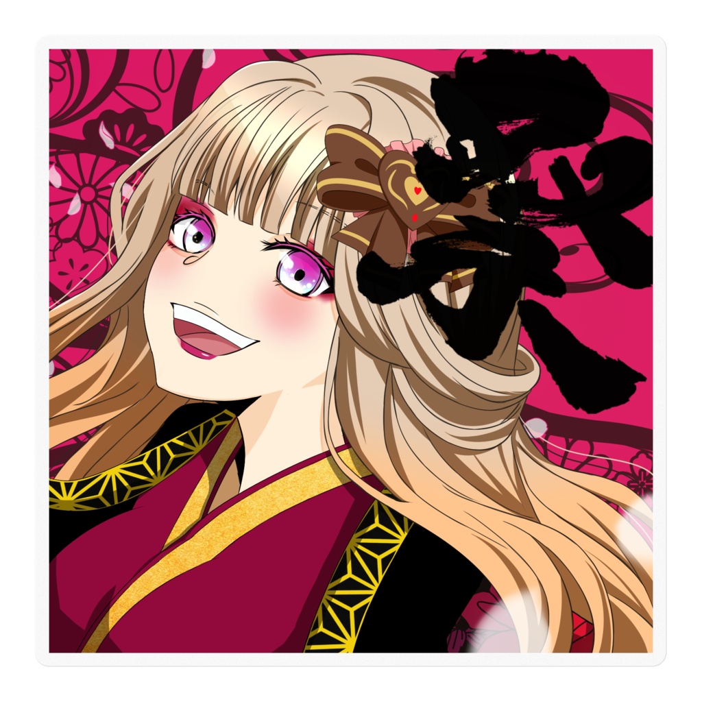 Kagura Yosakoi Girl #032 ステッカー