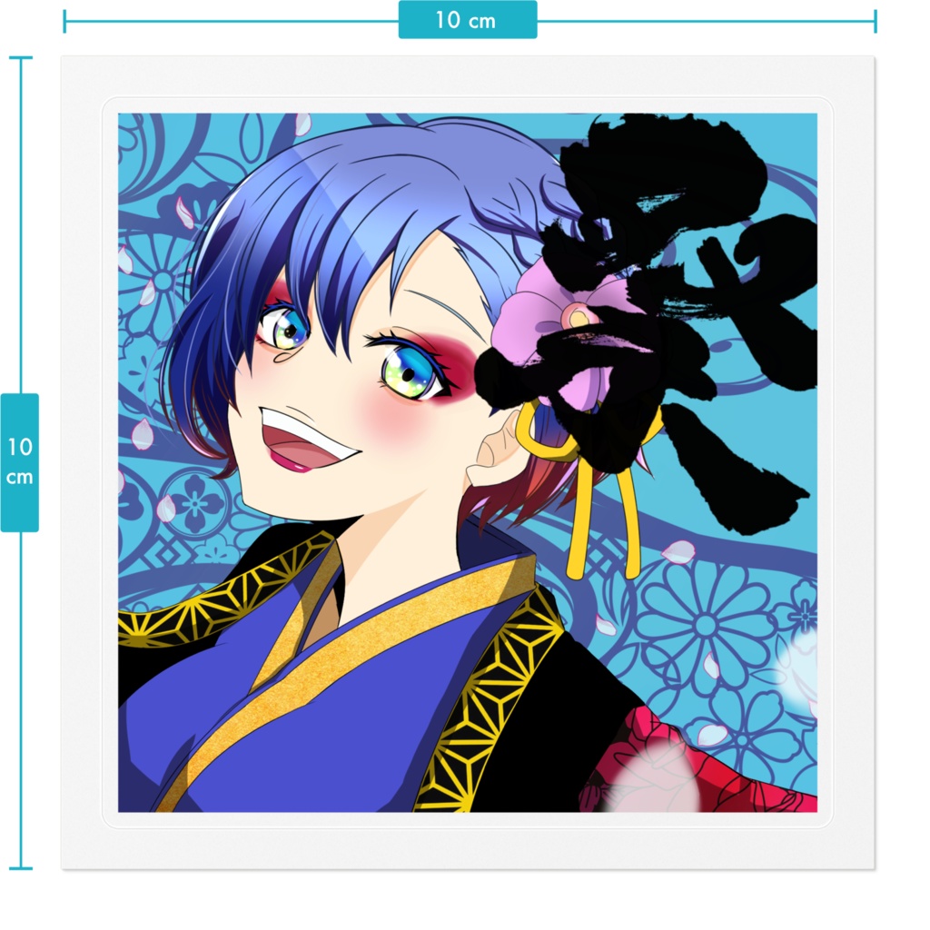 Kagura Yosakoi Girl #033 ステッカー