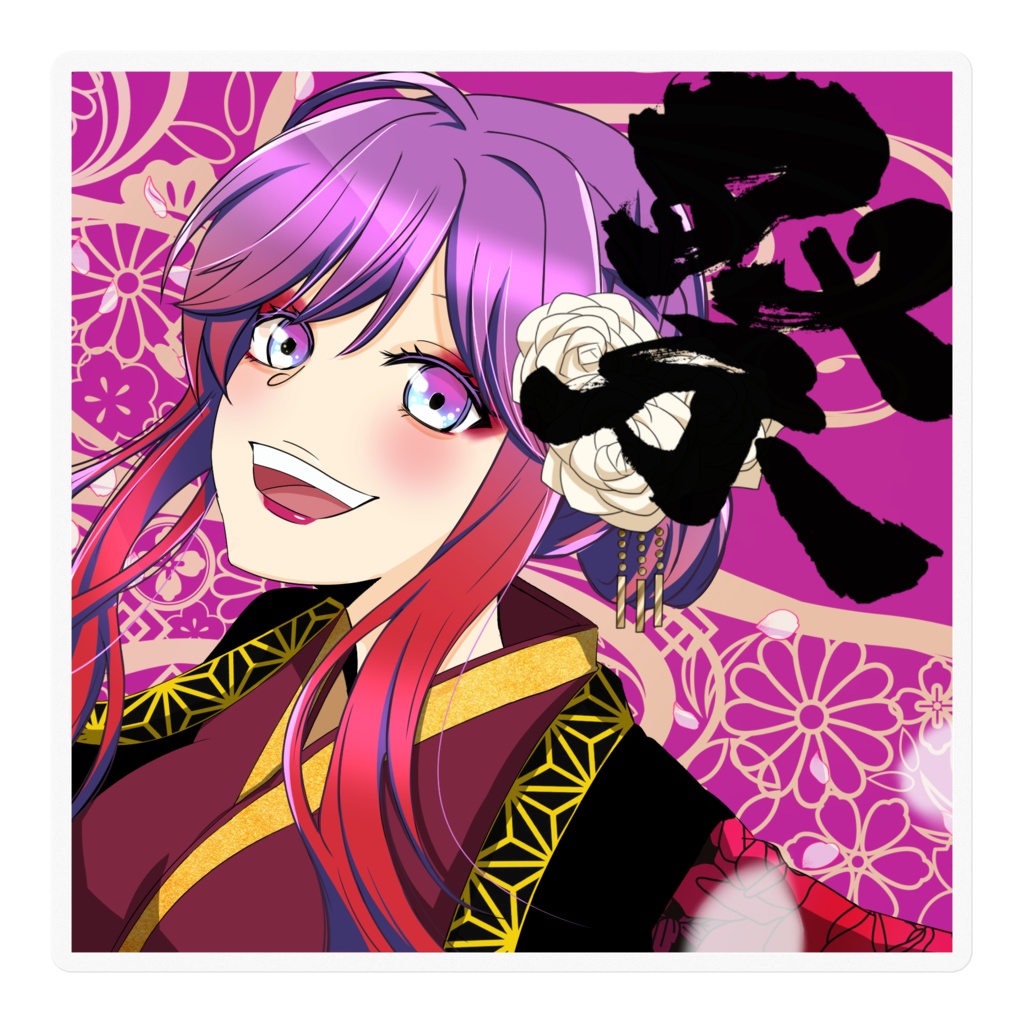 Kagura Yosakoi Girl #034 ステッカー