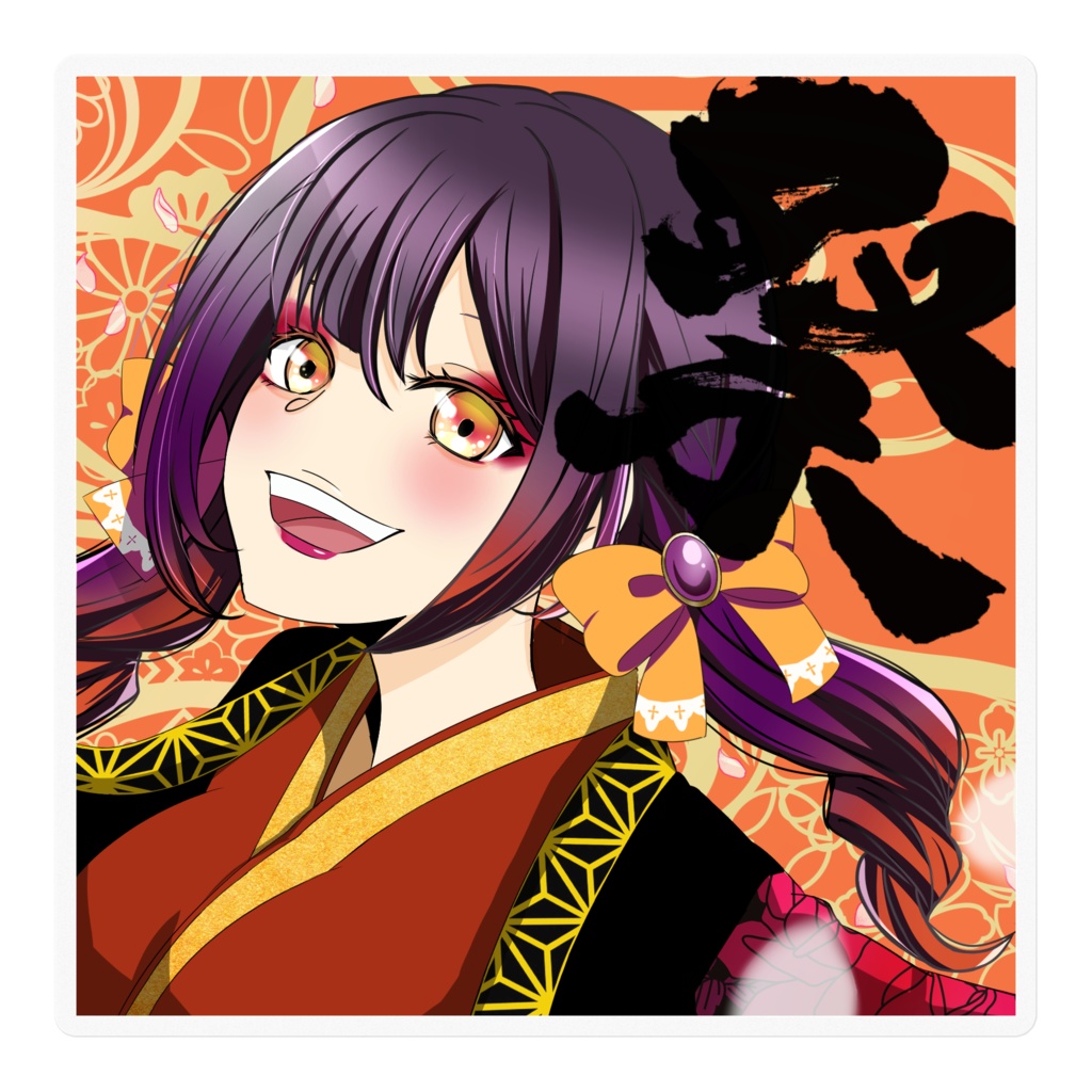 Kagura Yosakoi Girl #035 ステッカー