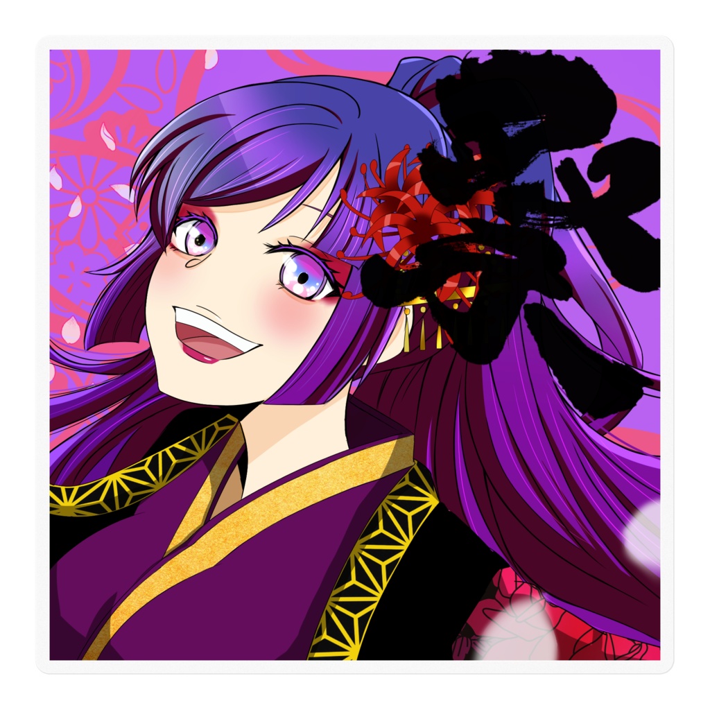Kagura Yosakoi Girl #036 ステッカー