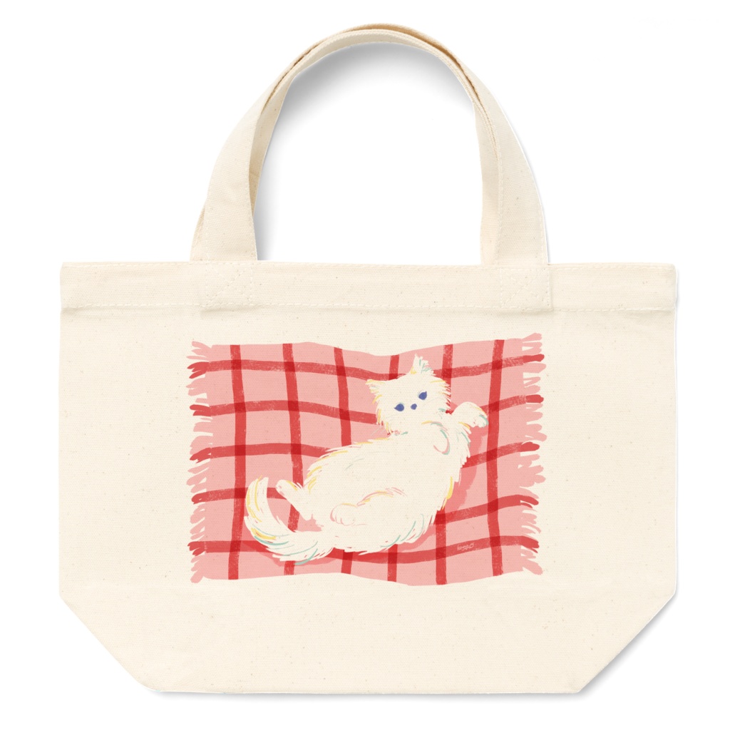 かまってポーズ(ねこ)トートバッグ