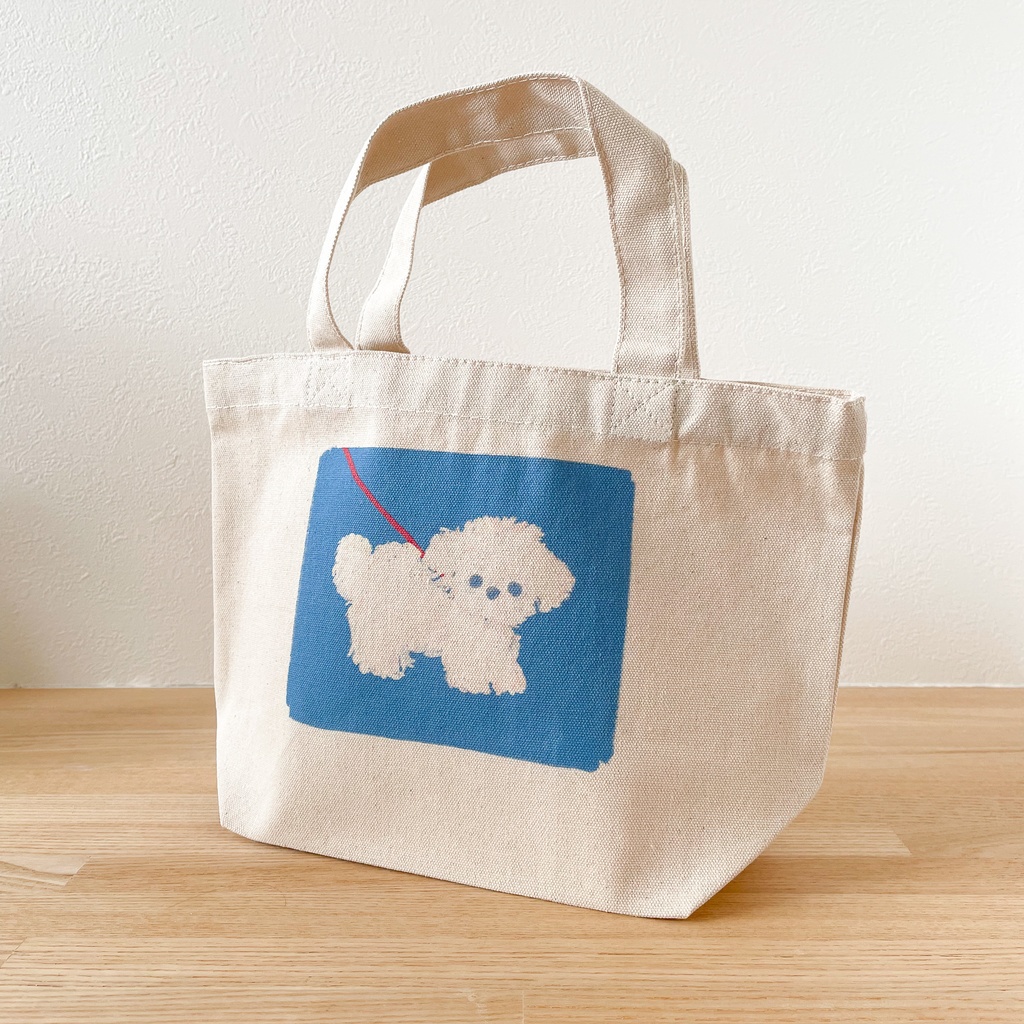 おさんぽいぬトートバッグ