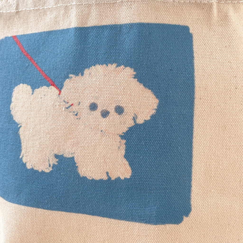 おさんぽいぬトートバッグ