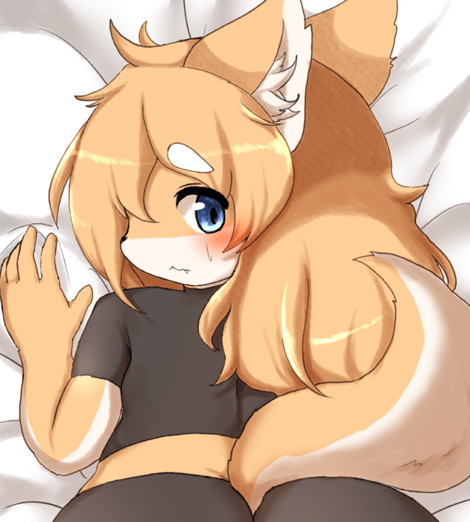 【創作】カンナ抱き枕カバー