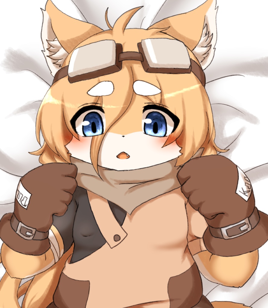 【創作】カンナ抱き枕カバー