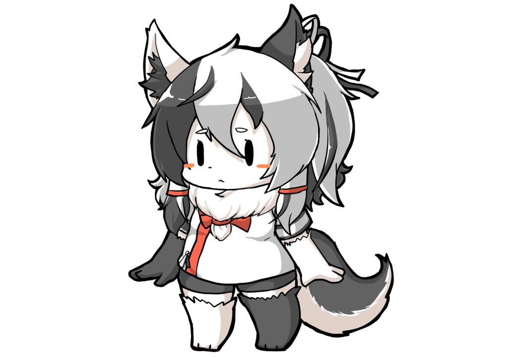 【創作】イユキ アクリルキーホルダー【SDキャラ】