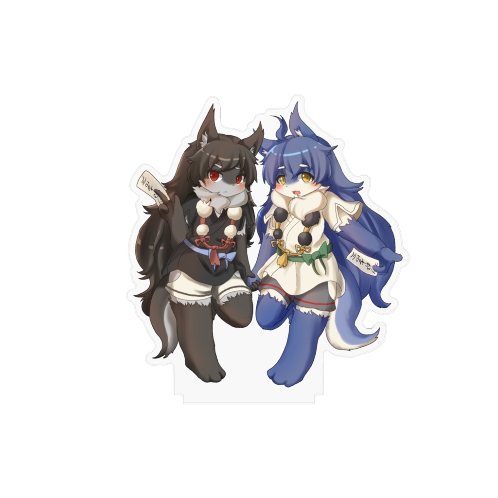 【創作】ミツミネ&ミタケ アクリルフィギュア