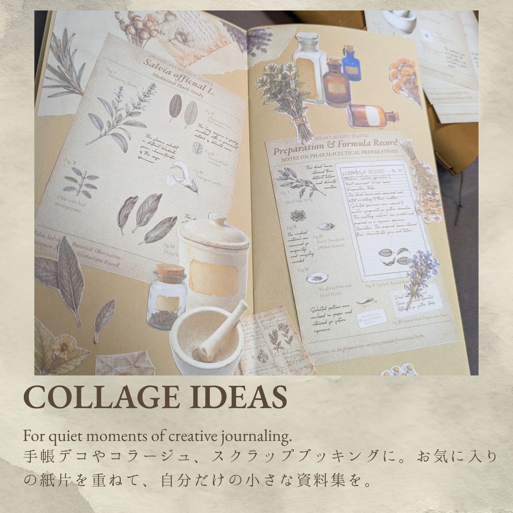 Apothecary Archive|デジタルペーパー6枚