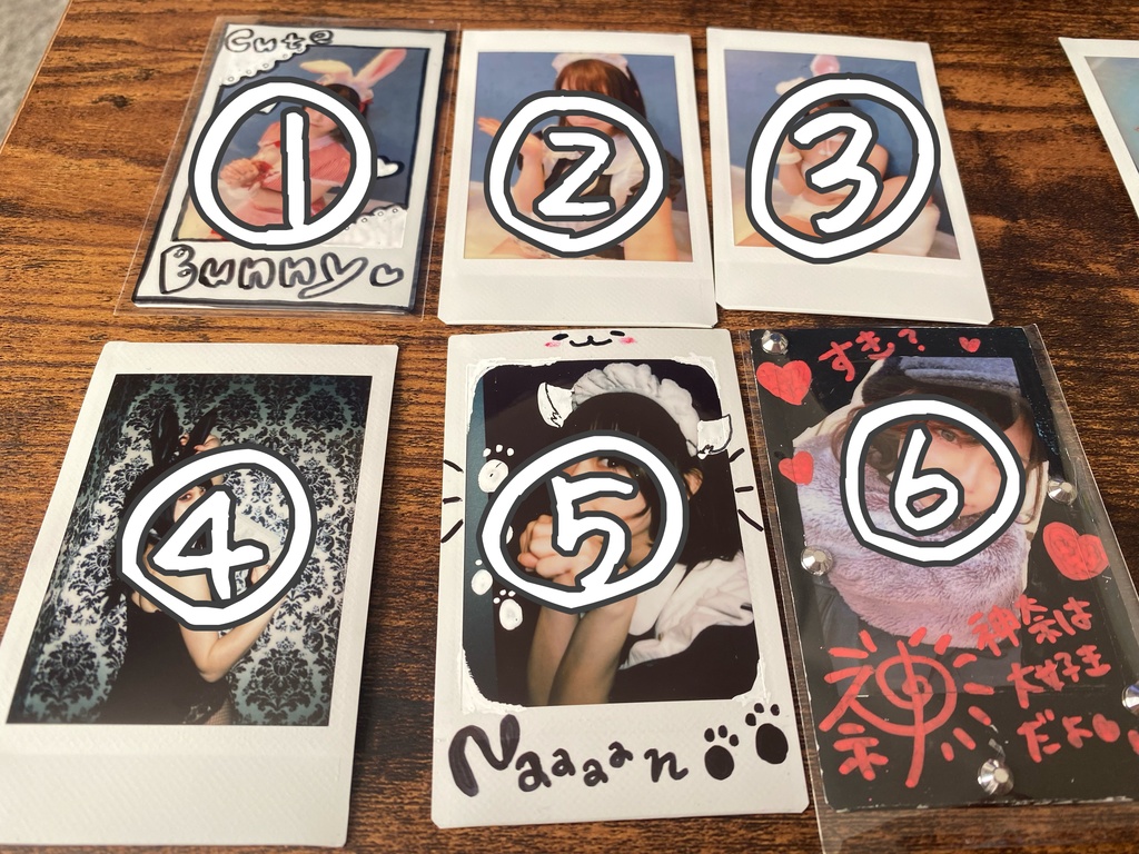 数量限定チェキ⑴