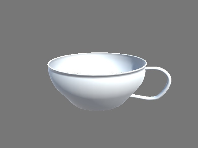 3Dモデル「ティーカップ」