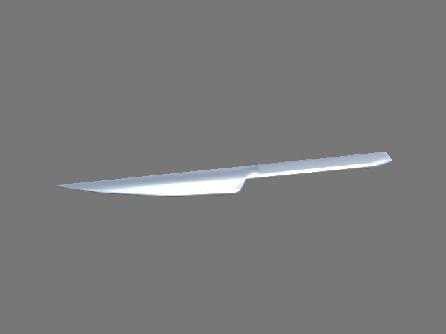 3Dモデル「ナイフ」