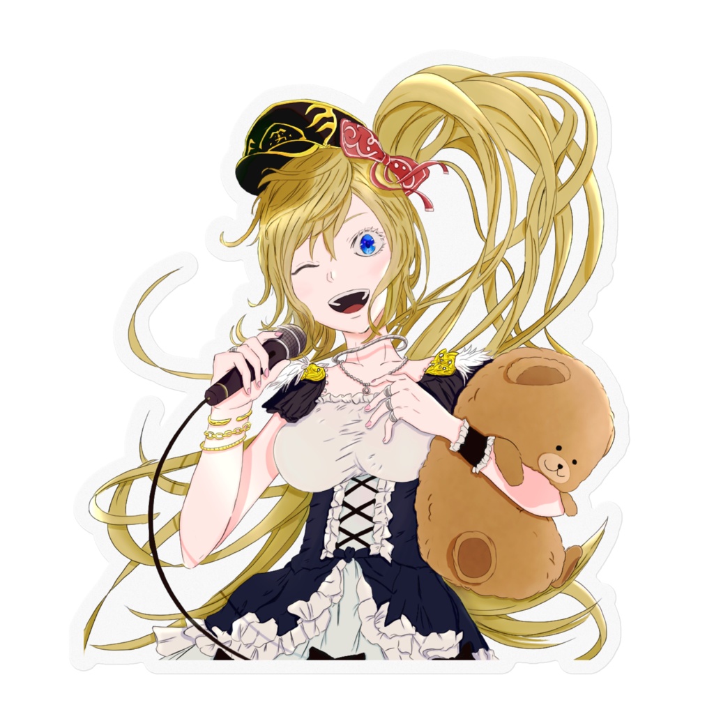 リリィステッカー(背景なし)