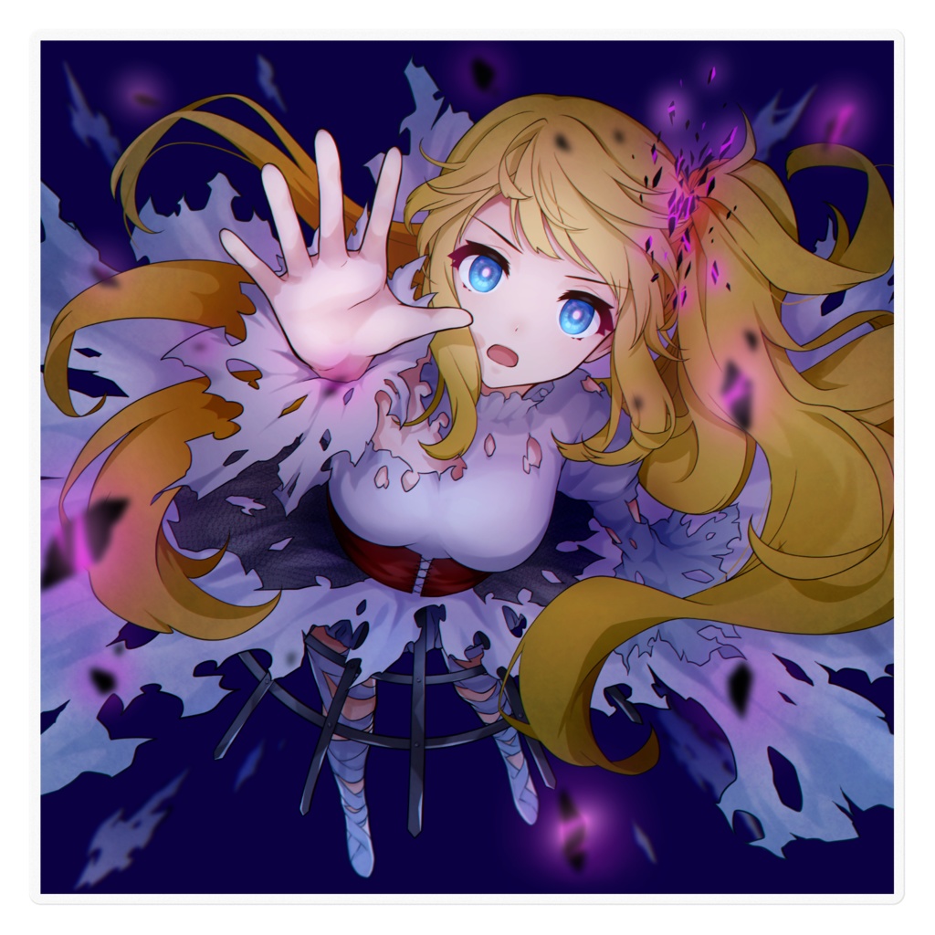 ゴーストリリィステッカー