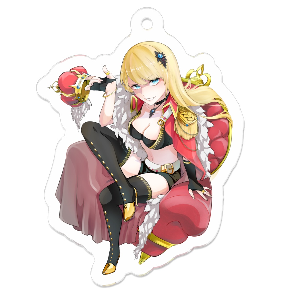 キングリリィアクリルキーホルダー