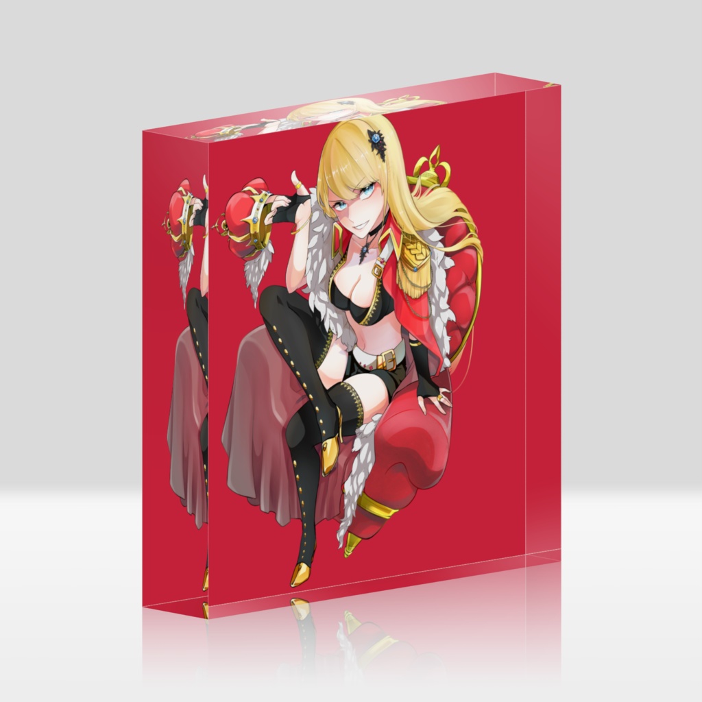 キングリリィアクリルブロック