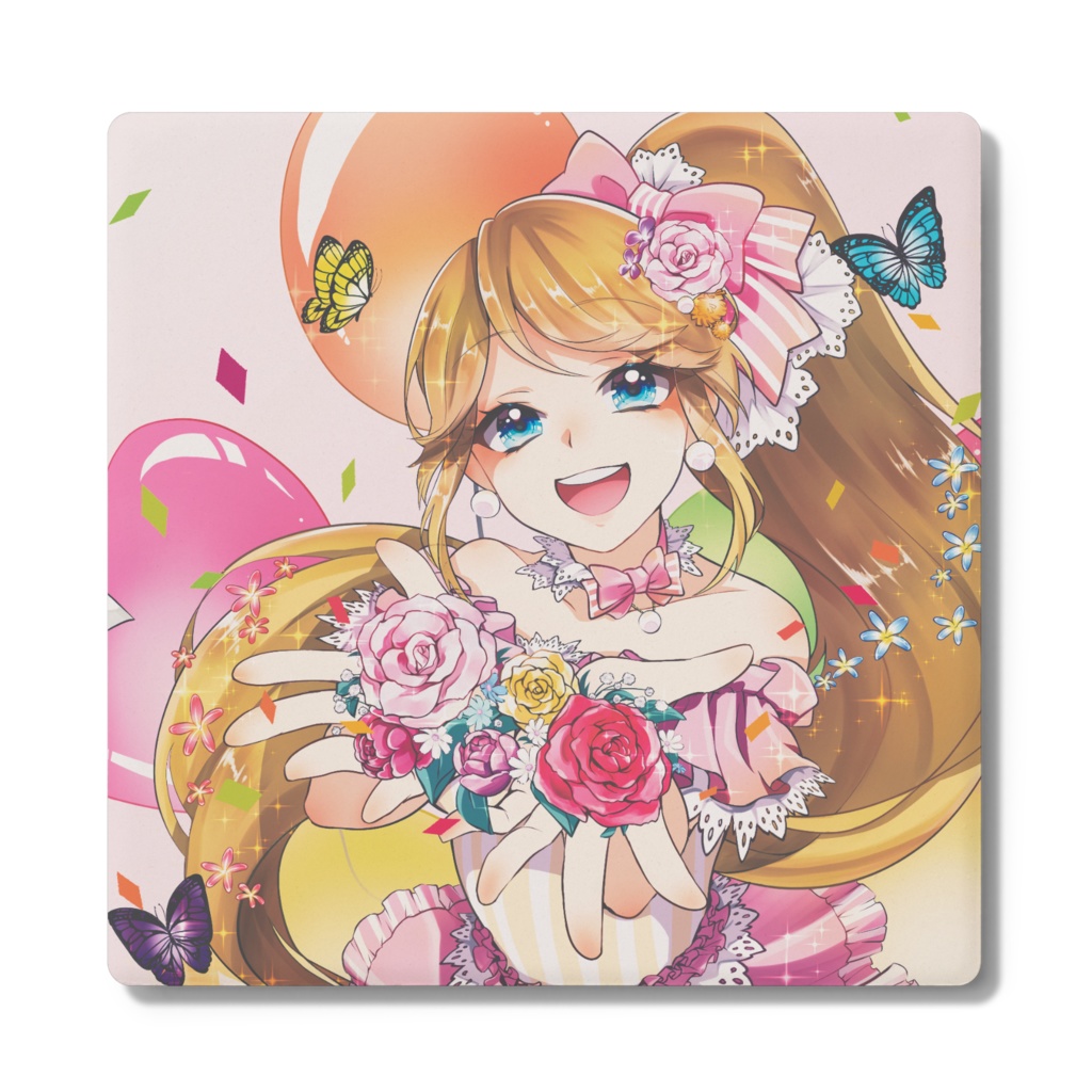 莉々衣♪lily 5thBirthday コースター