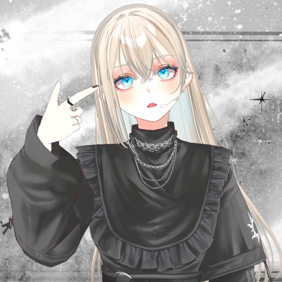 新衣装お写真セット（黒衣装）/New costume photo set (black costume