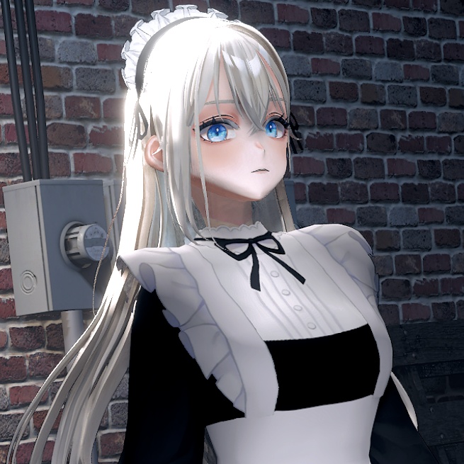 新衣装お写真セット&シチュボムービー(メイド)/New Costume Photo Set & Situation Voice Movie (Maid)