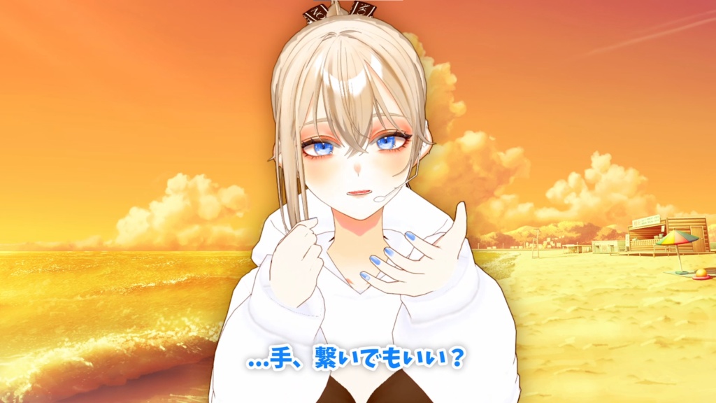 新衣装お写真セット&シチュボムービー(水着ギンガムチェックスカート、ビキニパーカー)/New Costume Photo Set & Situation Voice Movie (Swimsuit gingham check skirt, bikini parka)