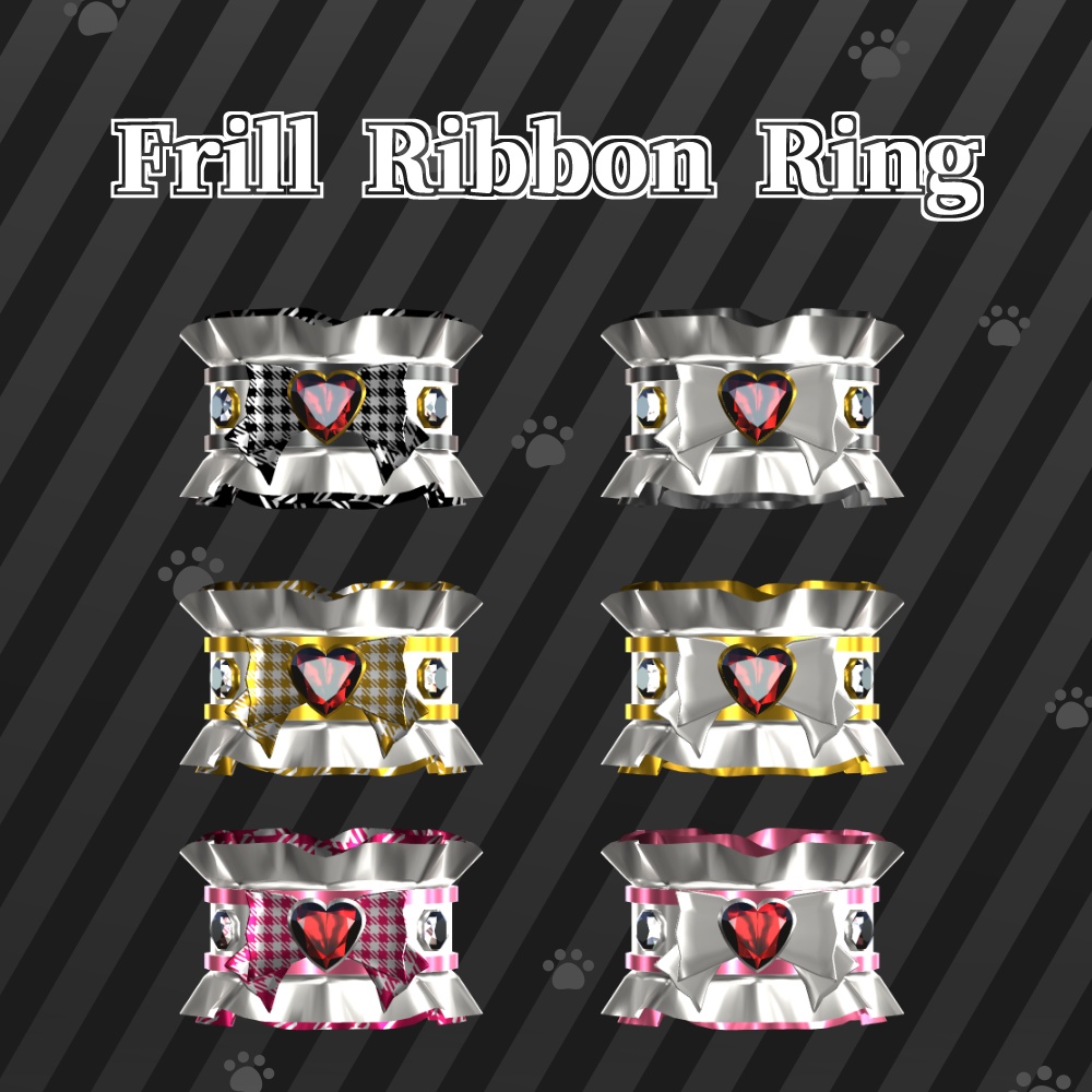 Frill&Corset RingSet