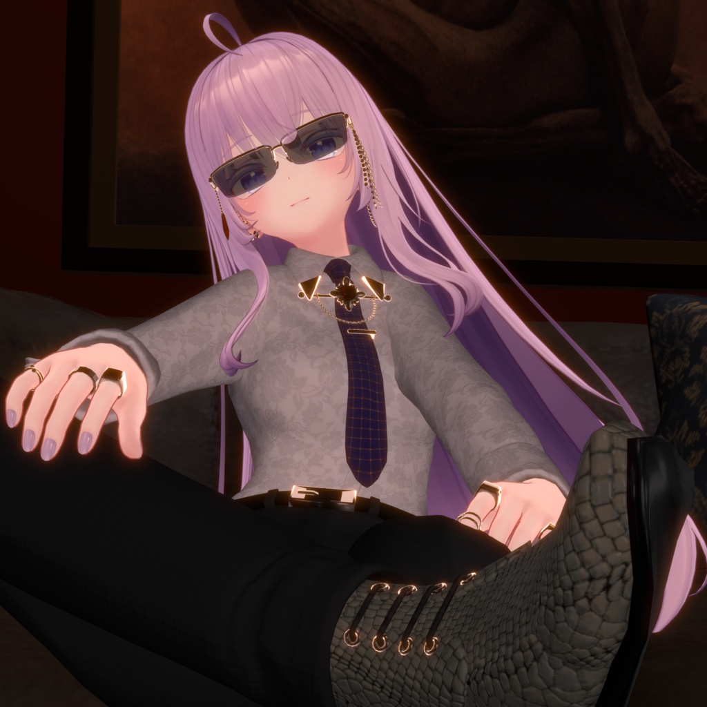 Graceful Black Dahlia【萌 - MOE - 】