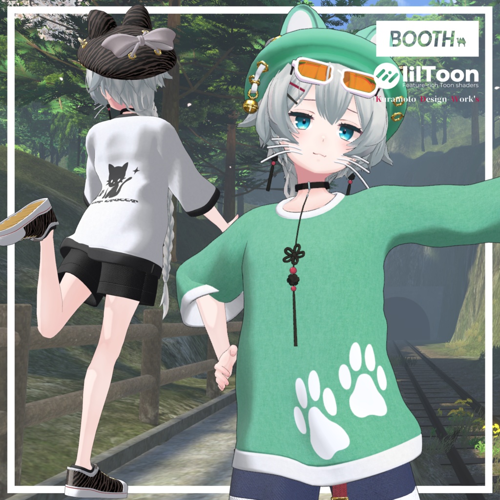 Nyan×2 Cat Street【薄荷 - Hakka - 】