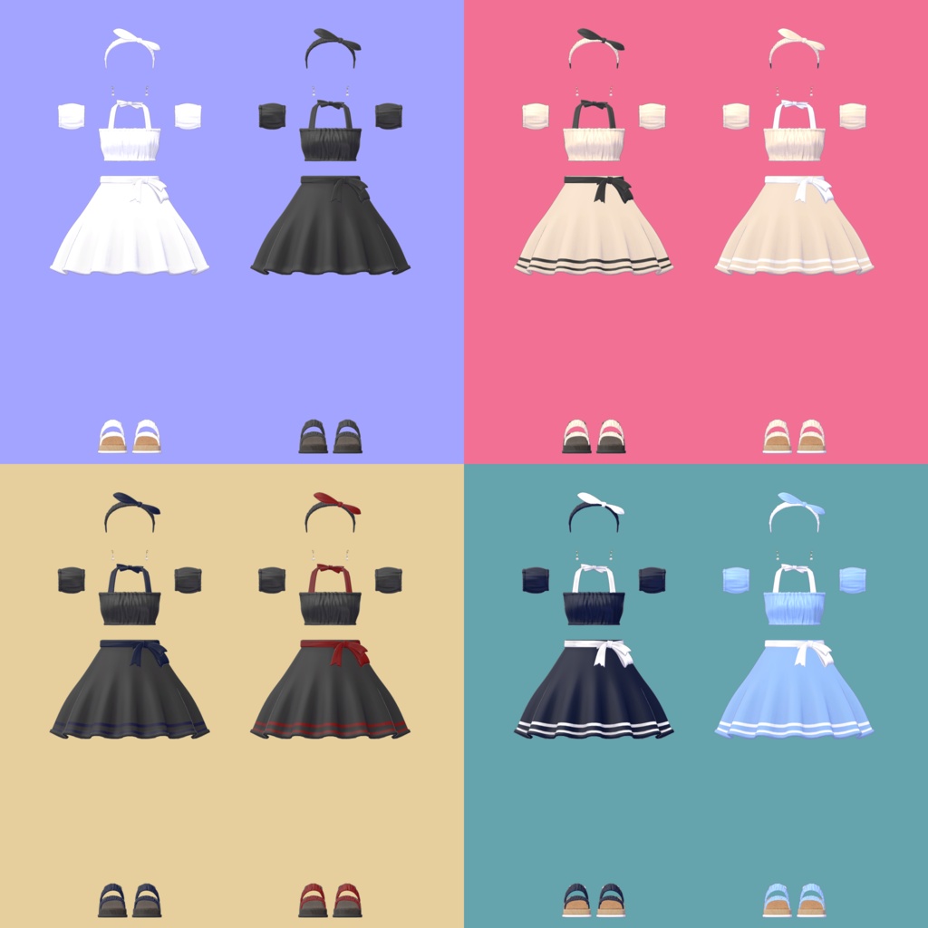 Soleil Memoire Ensemble【5アバター対応】