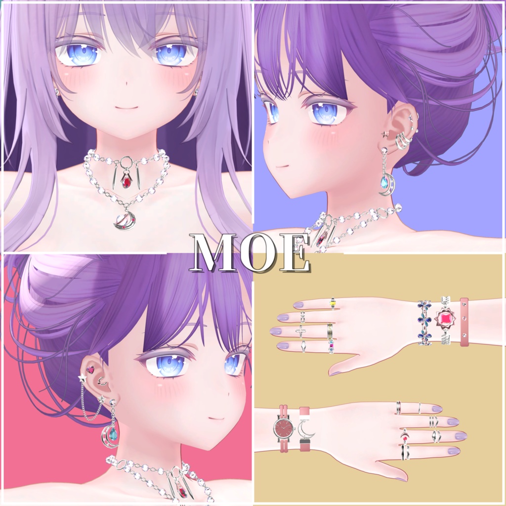 Selene Orbit Jewel Collection【 15アバター対応 】