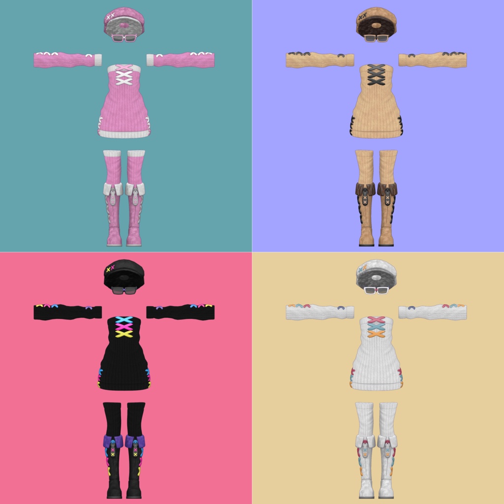 Batten Cute Friends【シフォン - Chiffon -】