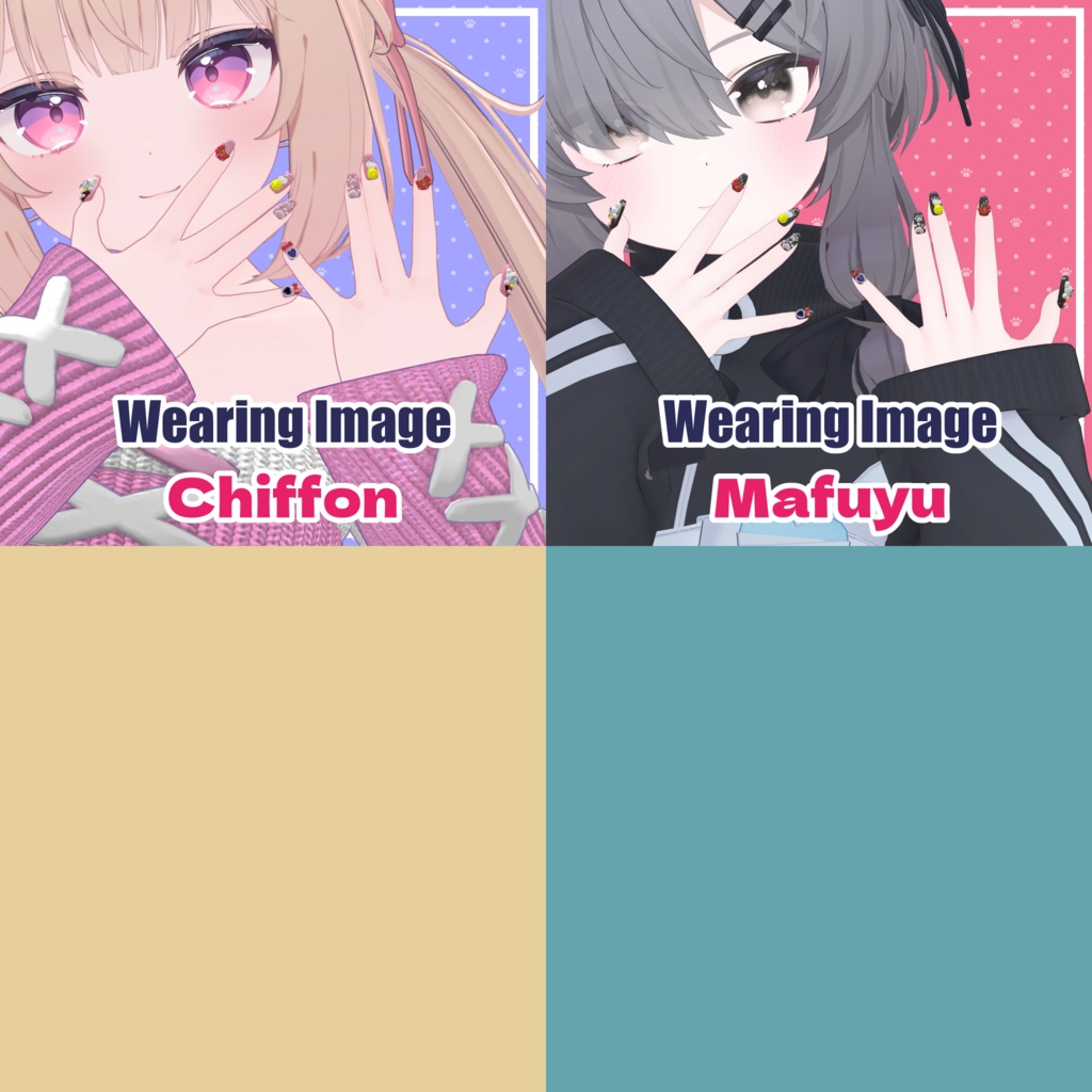 NyanDecoNail【10アバター対応】