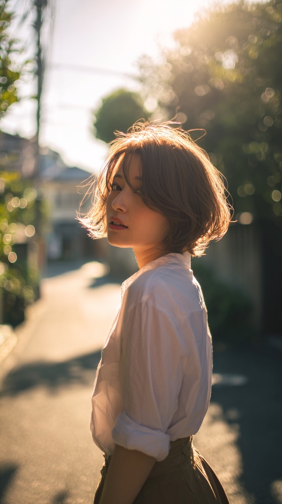 【夏】動くヘアスタイル動画パック|海と風と光の5本セット