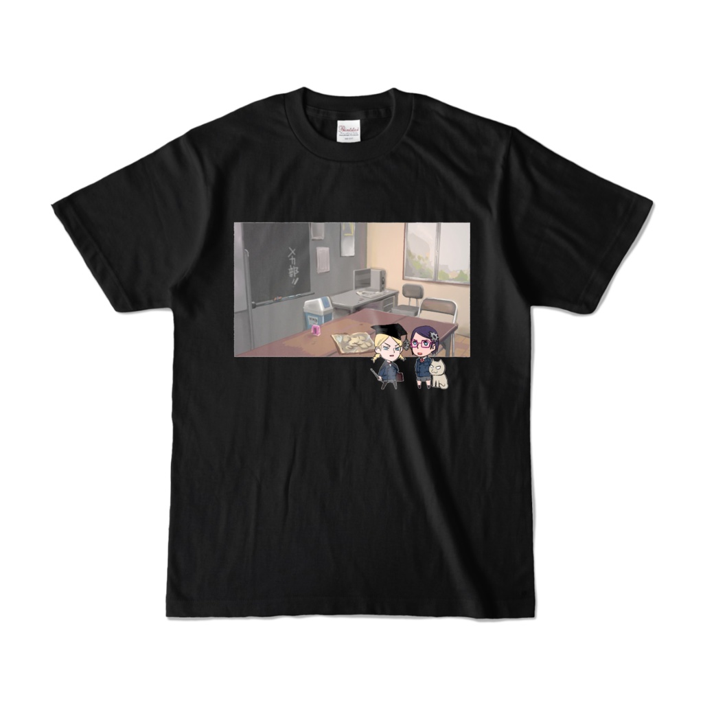 メカ部冬服Tシャツ(黒)