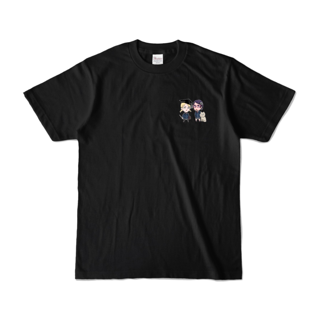 メカ部ワンポイント冬服Tシャツ(黒)
